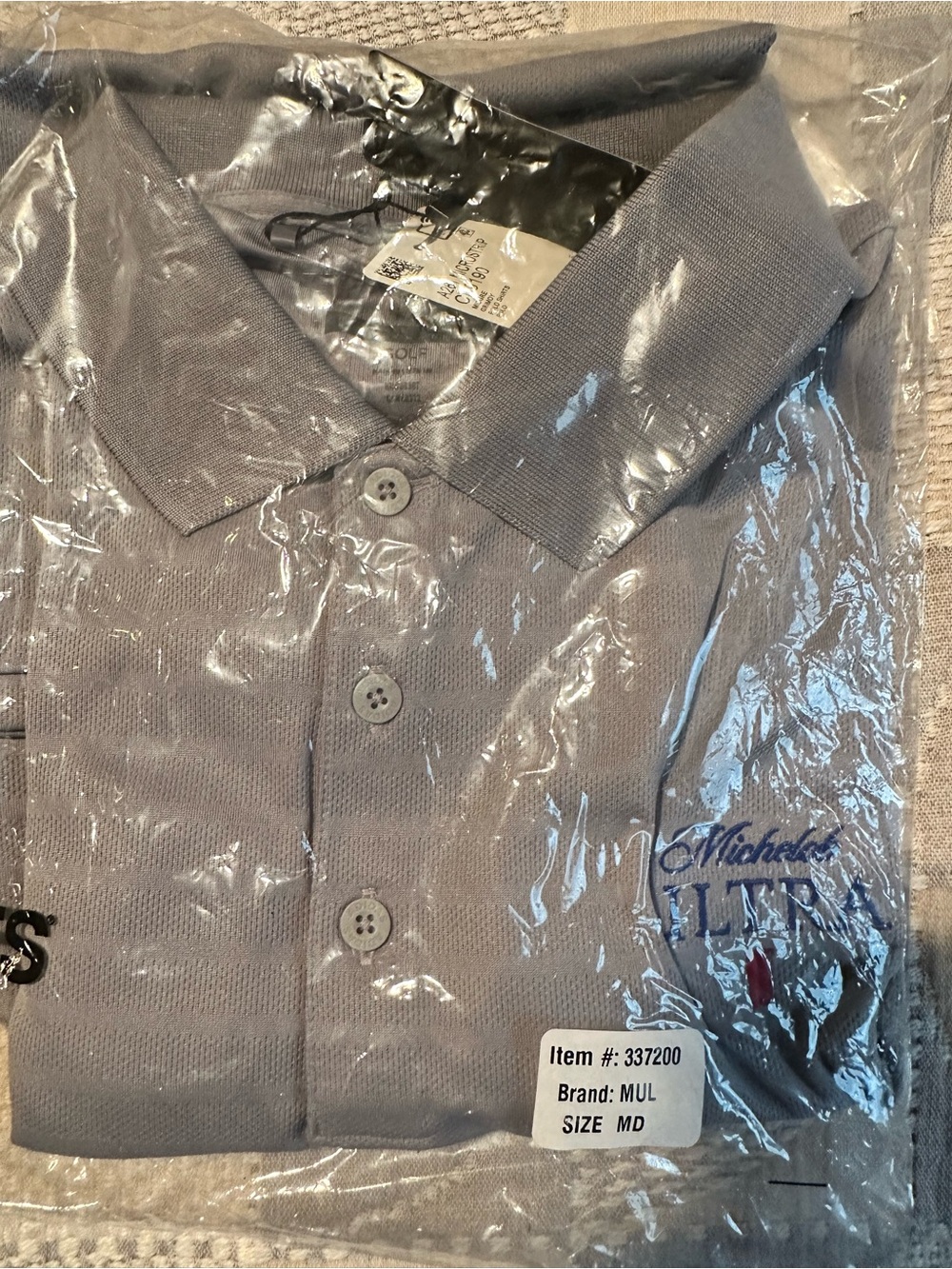 NWT Michelob Ultra Golf Polo